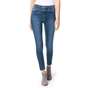 Anthropologie Joe's Jeans Skinny Ankle Stretch Mid Rise Blue 31